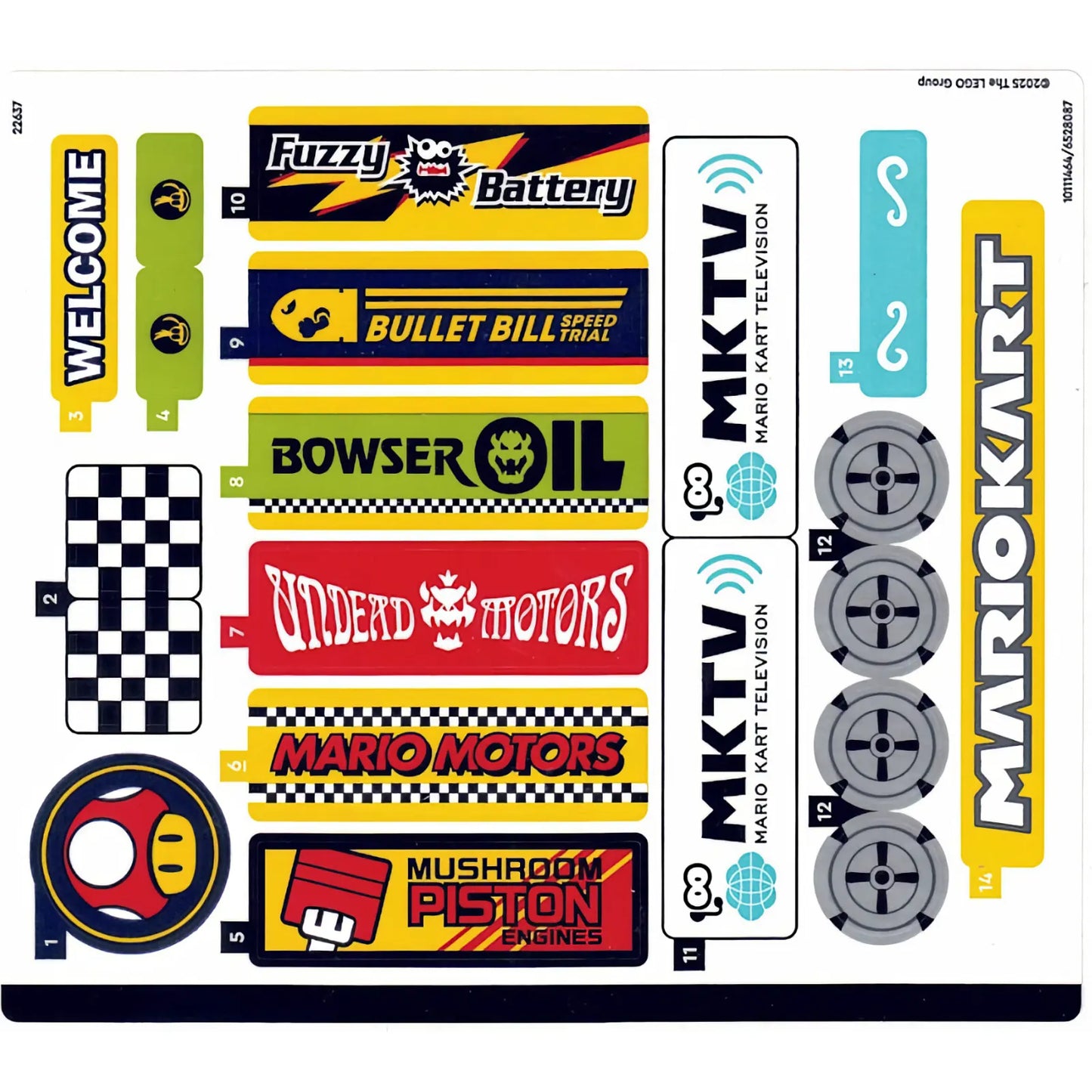 Part 72036stk01 - Sticker Sheet for Set 72036, Sheet 1 - (10111464/6528087)