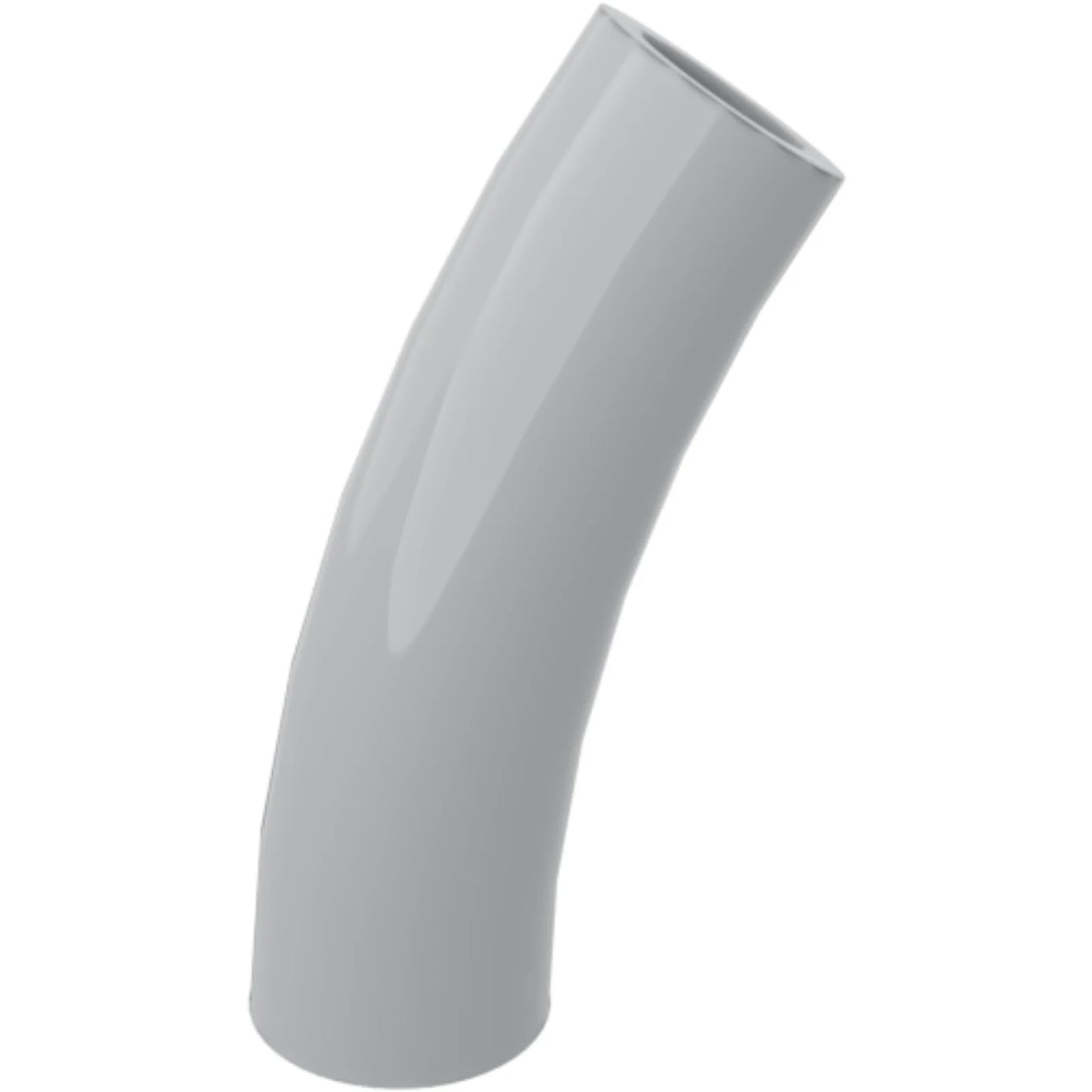 Part 7324 - Brick, Round Tube 1 x 1 d. 45 degrees Elbow Macaroni Half - Axle Hole