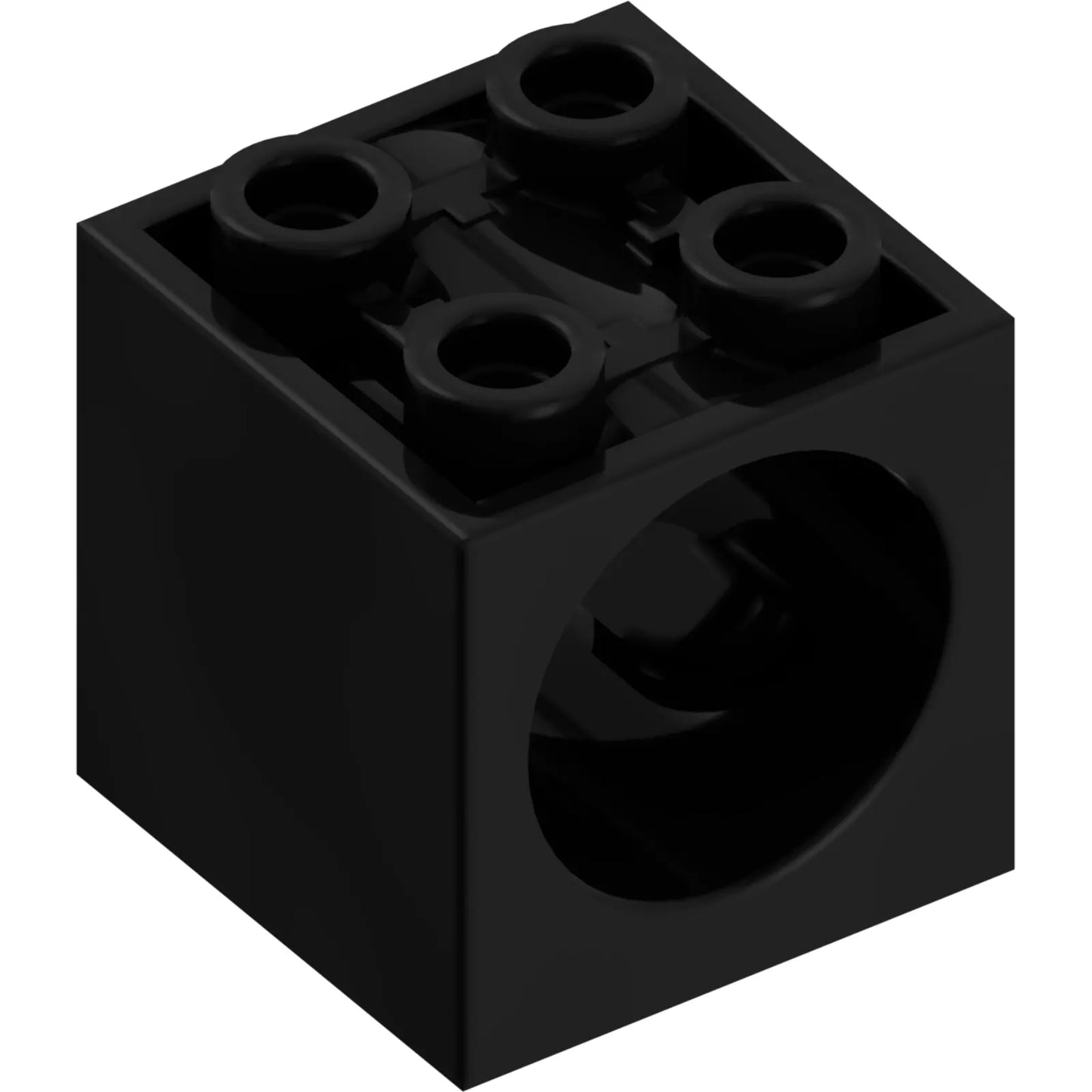 Part 73764 - Brick, Modified 2 x 2 x 1 2/3 with Hole for Gear Worm Screw 6L