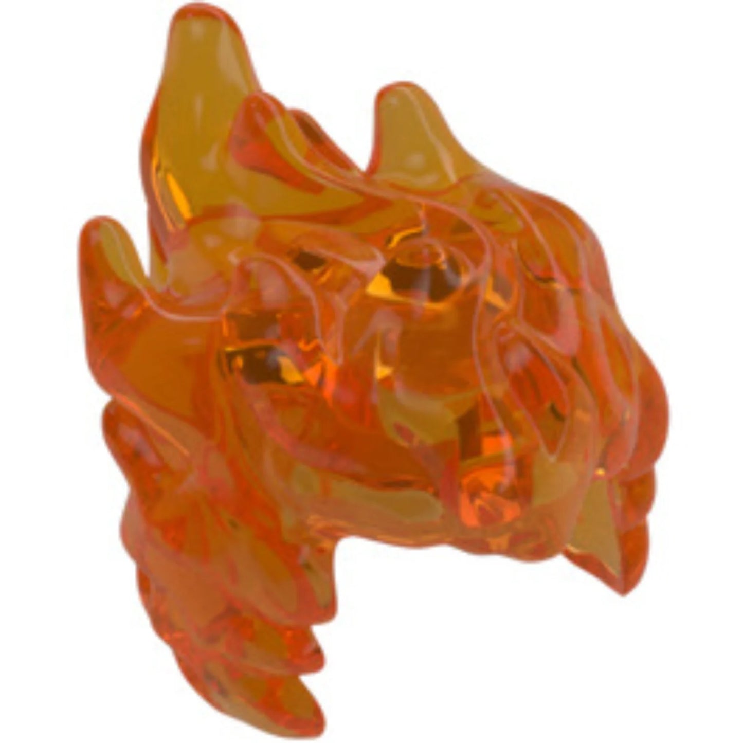 Part 7441 - Minifigure, Hair Flaming