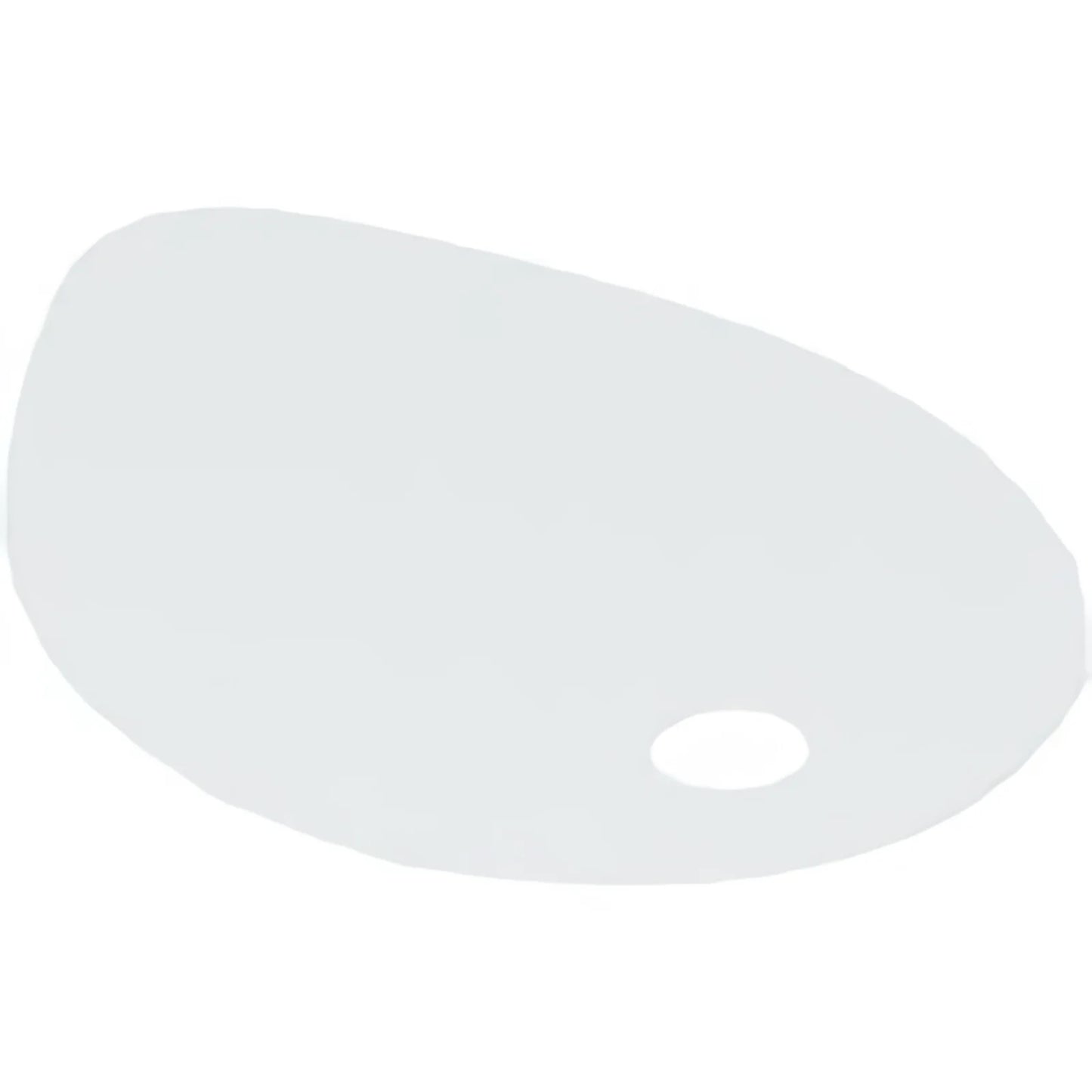 Part 74998 - Cloth Play Cube Accent Dog Ear with 1 Hole, Tapered End - Traditional Starch Fabric
