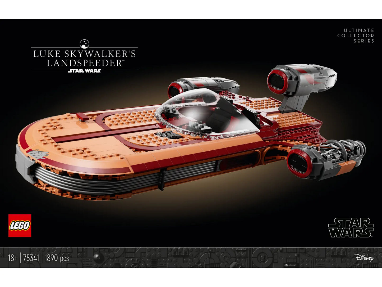 Instruction 75341-1 - Luke Skywalker's Landspeeder - UCS