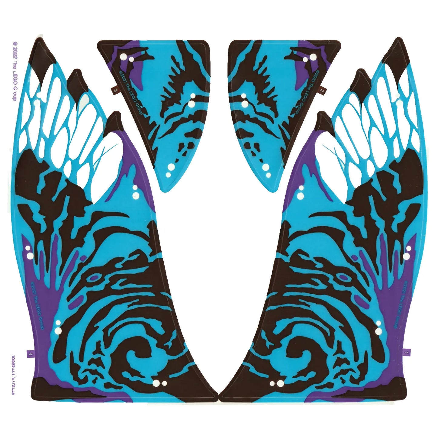 Part 75572pls02 - Plastic Sheet for Set 75572, Sheet 2 - (10082449/6370446)