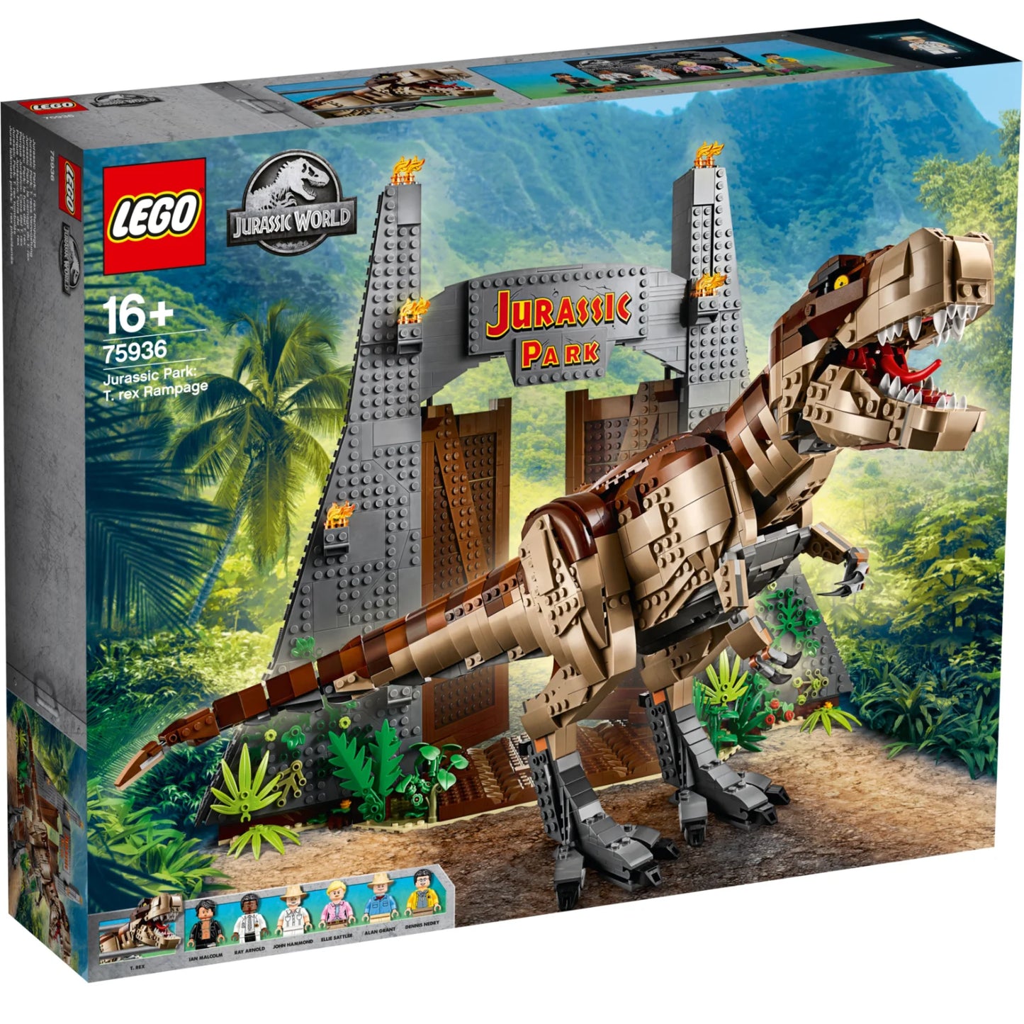 Original box 75936-1 - Jurassic Park: T. rex Rampage