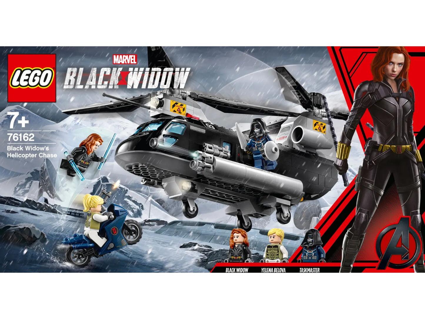 Bauanleitung 76162-1 - Black Widows Hubschrauber-Verfolgungsjagd