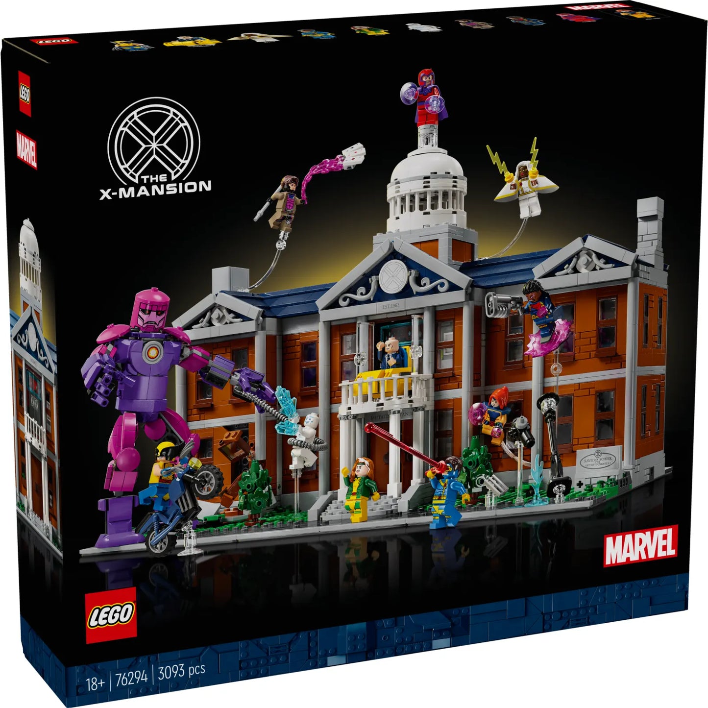 Original box 76294 - X-Men: The X-Mansion