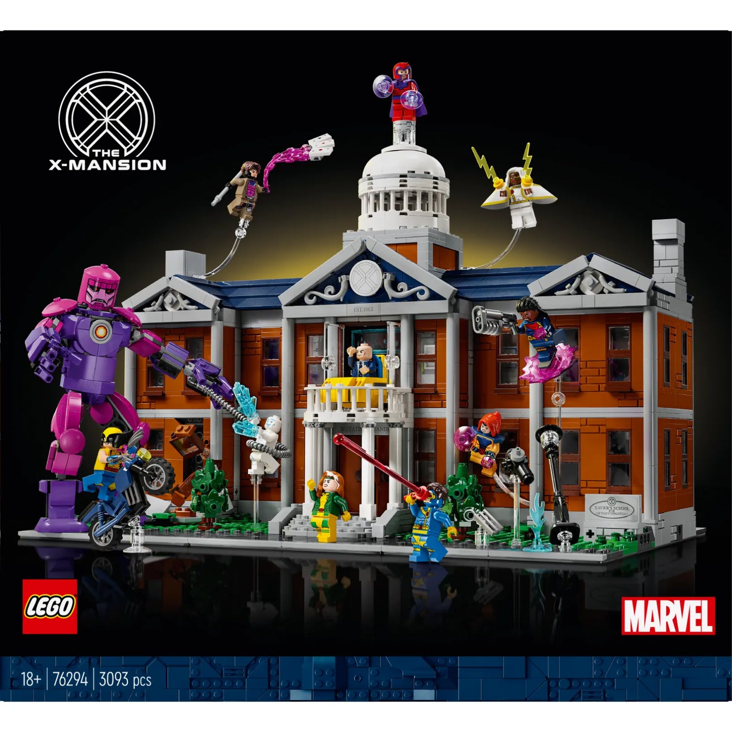 Instruction 76294 - X-Men: The X-Mansion