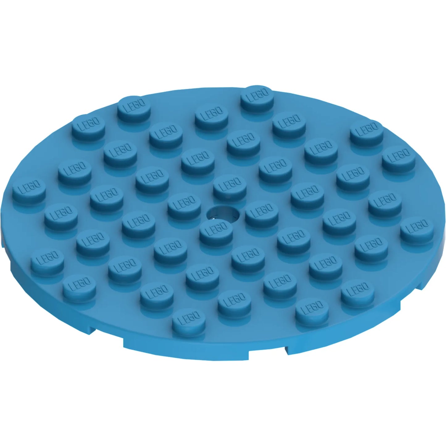 Part 74611 - Plate, Round 8 x 8 with Hole