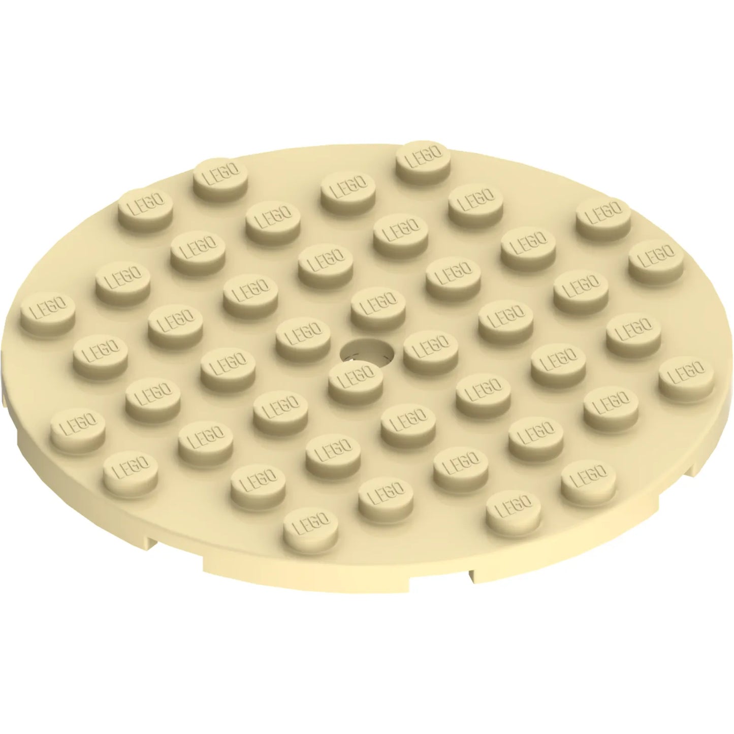 Part 74611 - Plate, Round 8 x 8 with Hole