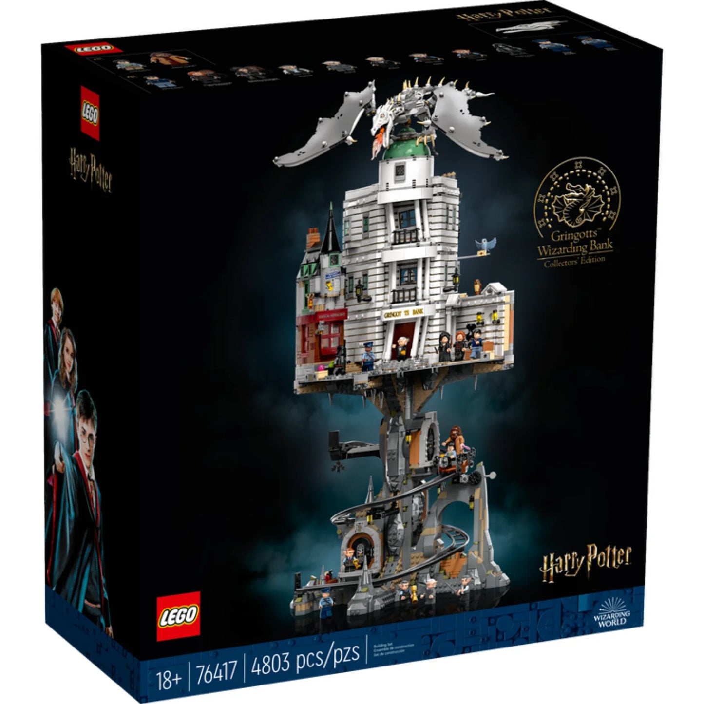 Original box 76417-1 - Gringotts Wizarding Bank - Collectors' Edition