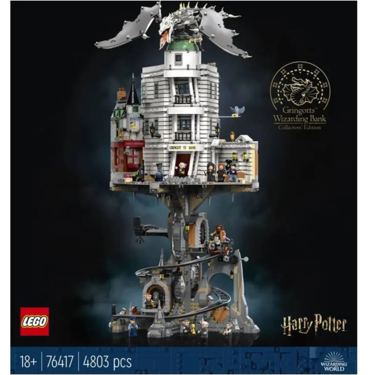 Instruction 76417-1 - Gringotts Wizarding Bank - Collectors' Edition