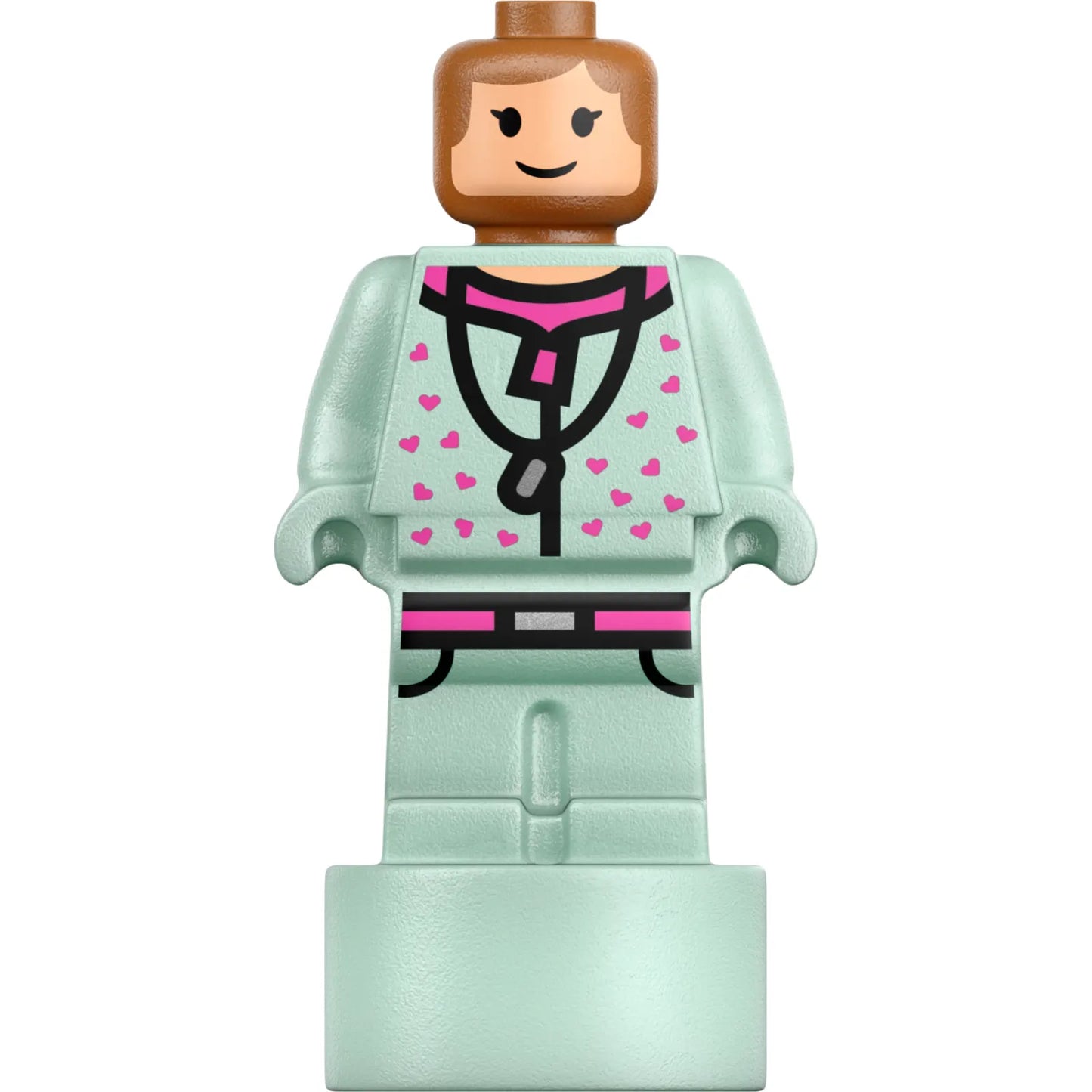 Minifig 90398pb062 - Lavender Brown Statuette / Trophy (6523414)