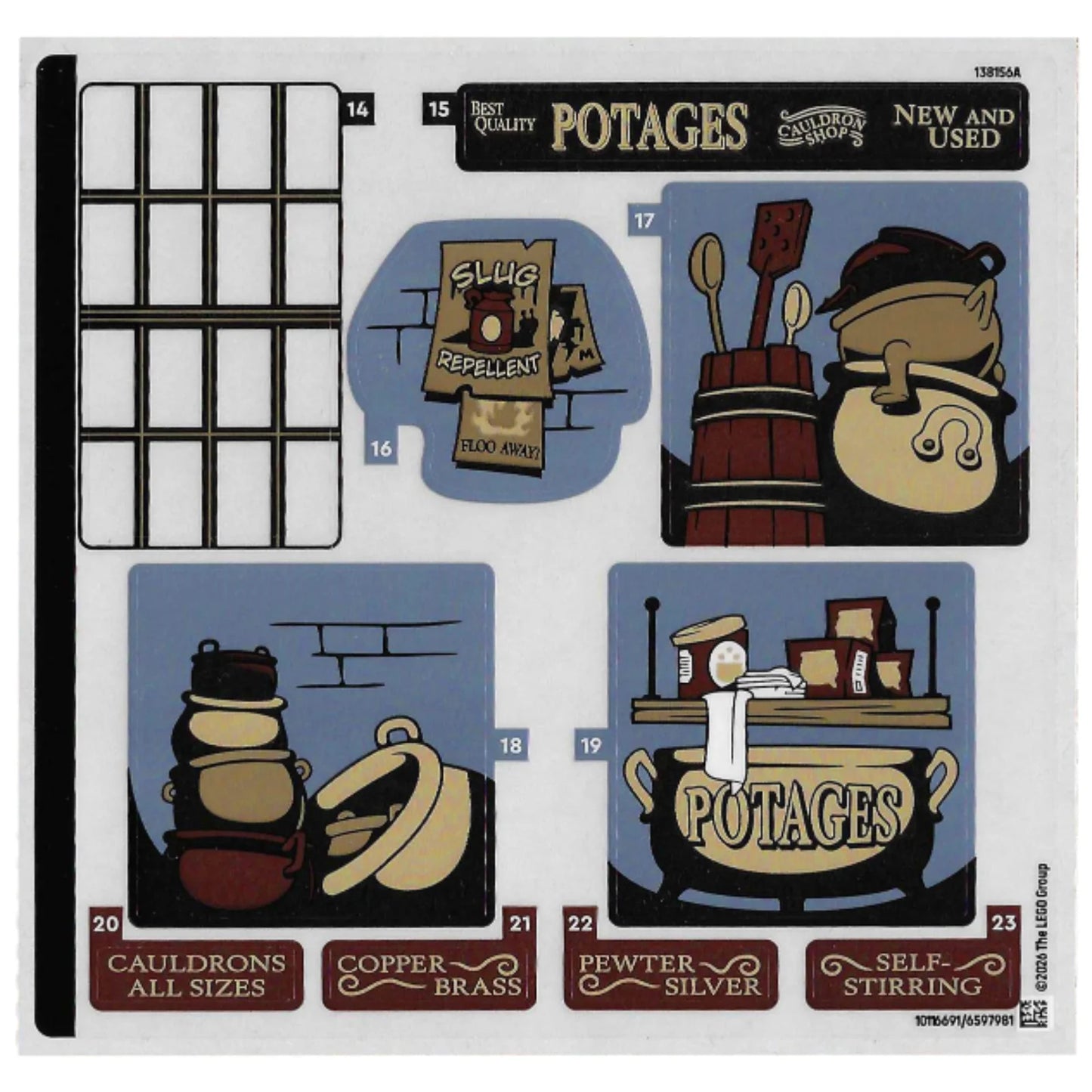 Part 76471stk02 - Sticker Sheet for Set 76471, Sheet 2 - (10116691/6597981)