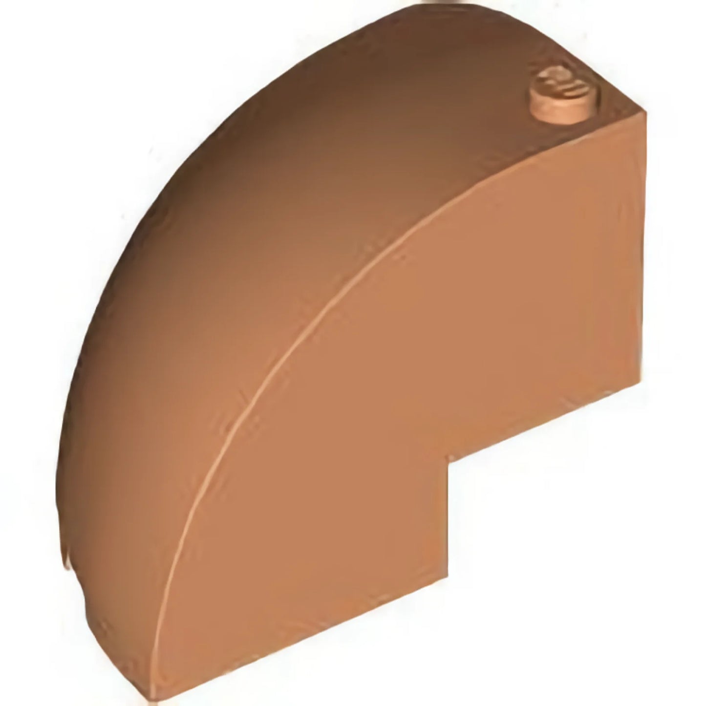 Part 76776 - Brick, Round Corner 5 x 5 x 3 1/3 Dome Top