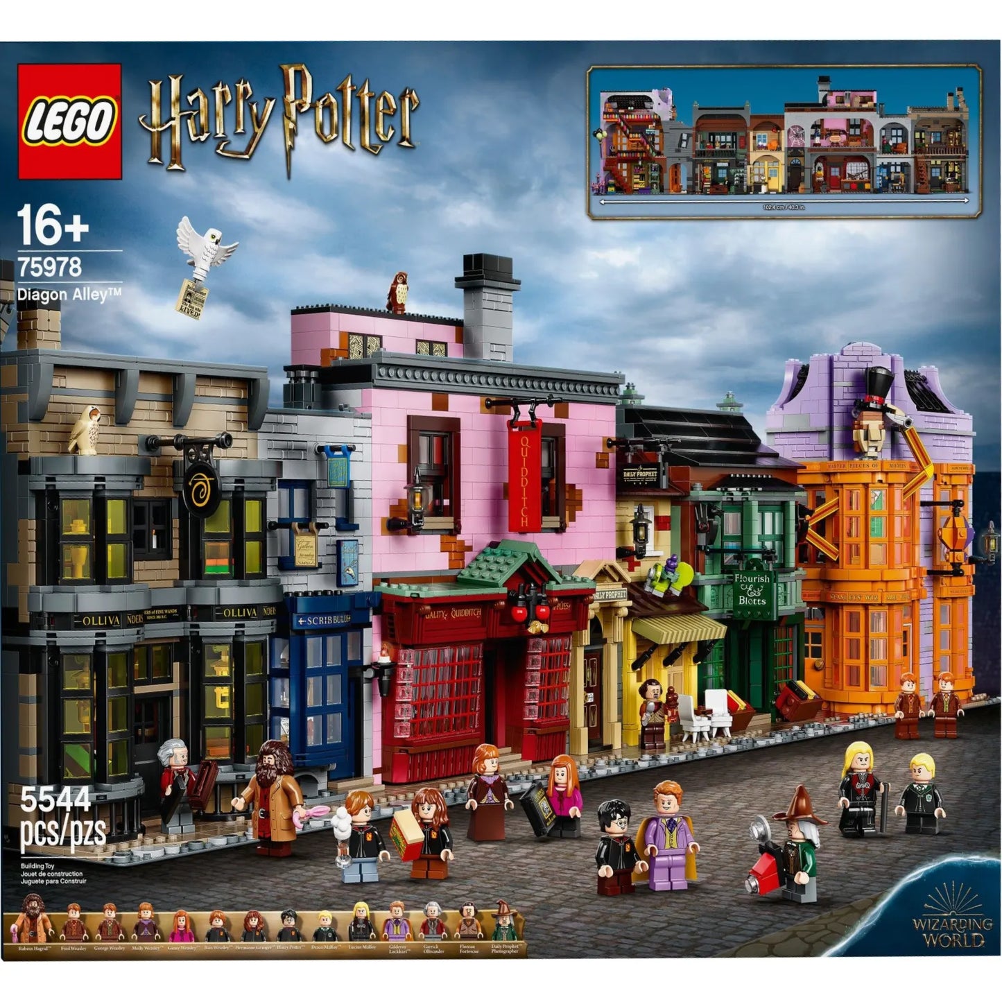 Instruction 75978-1 - Diagon Alley