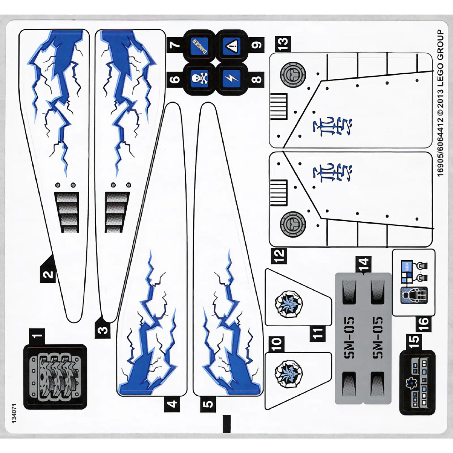 Part 77248stk01a - Sticker Sheet for Set 77248 - International Version - (10115314/6581081)