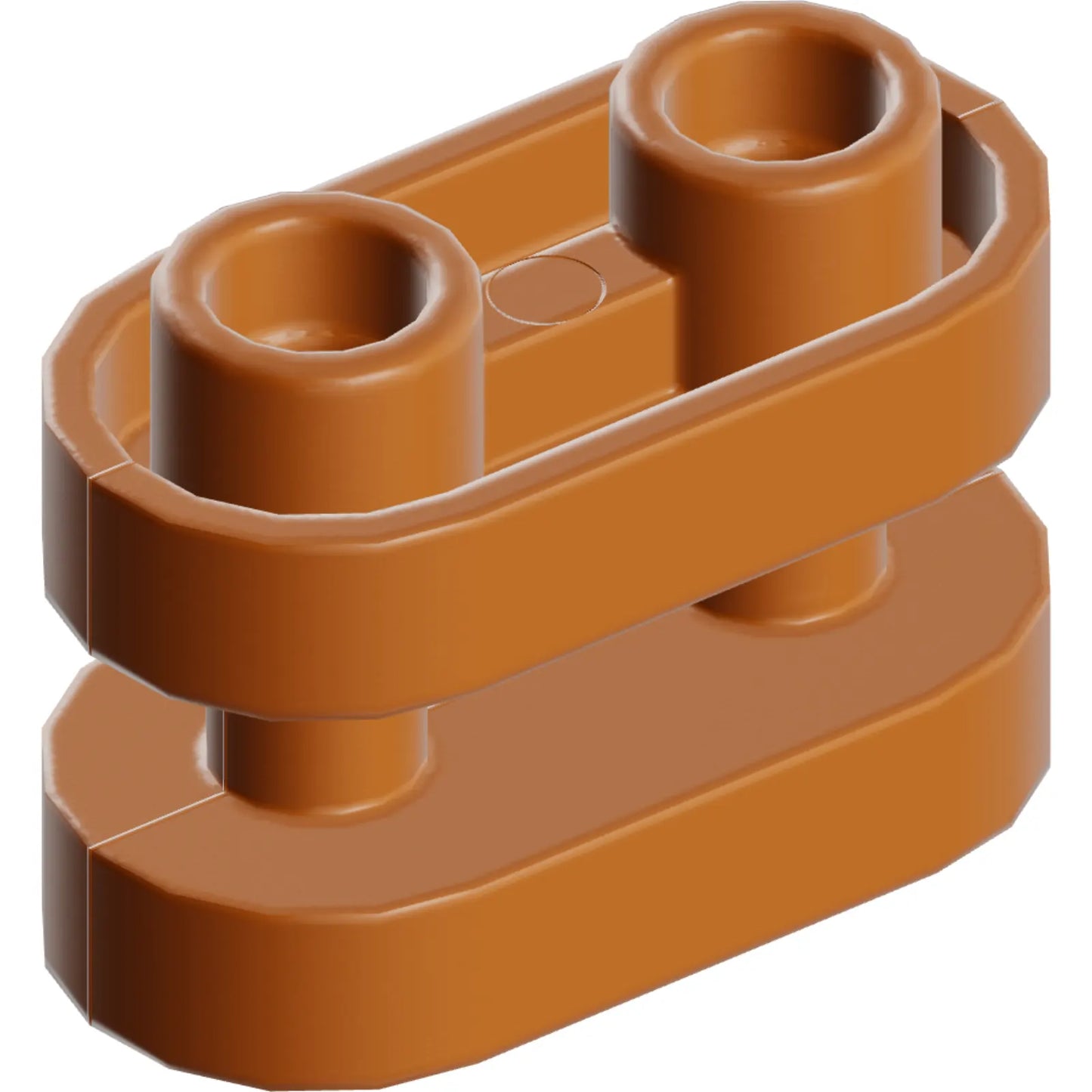 Part 77808 - Brick, Round 1 x 2 with Hollow Studs and Open Center with Bars