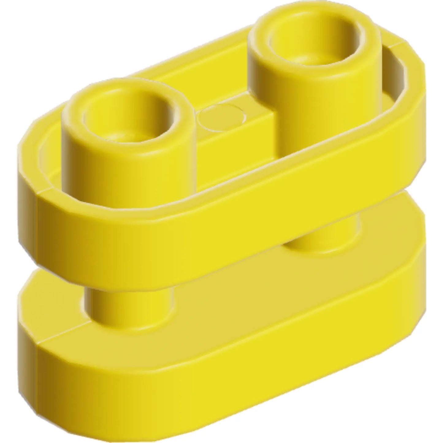 Part 77808 - Brick, Round 1 x 2 with Hollow Studs and Open Center with Bars