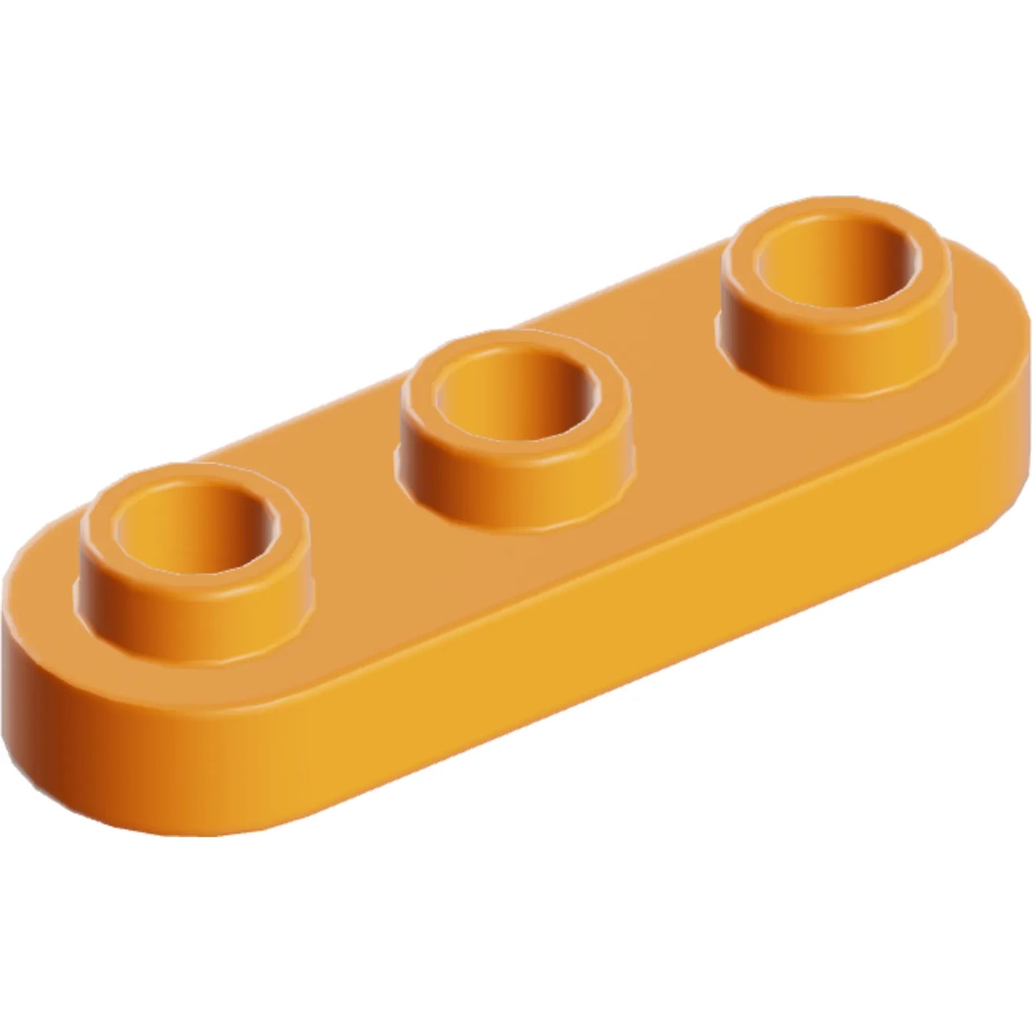 Part 77850 - Plate, Round 1 x 3 with Open Studs