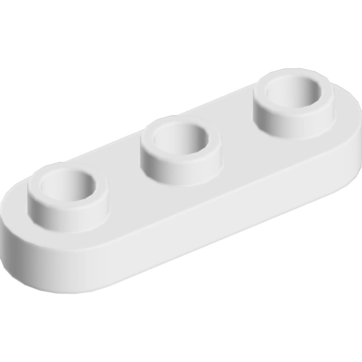 Part 77850 - Plate, Round 1 x 3 with Open Studs