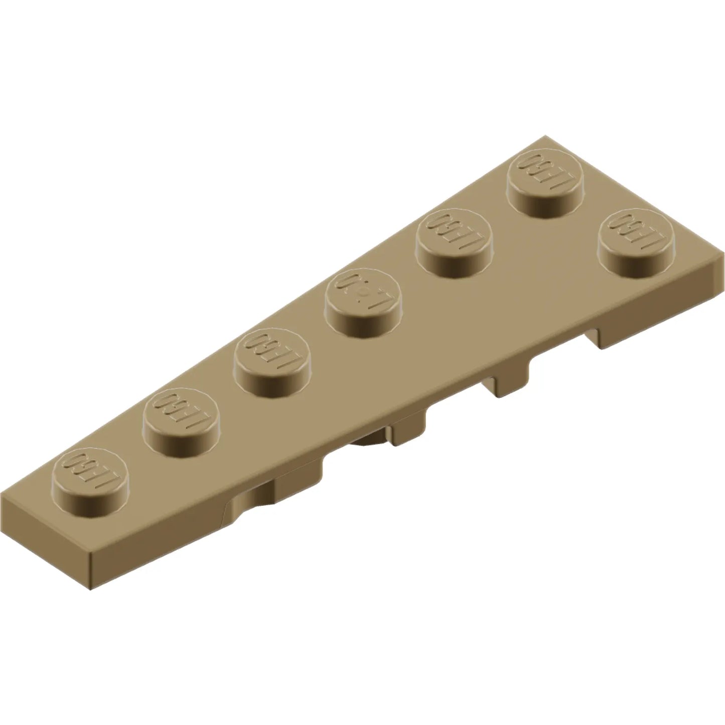 Teil 78443 - Keil, Platte 6 x 2 Links
