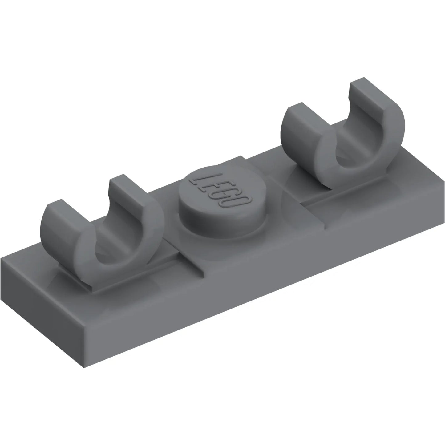 Part 79987 - Plate, Modified 1 x 3 with 2 Open O Clips on Top
