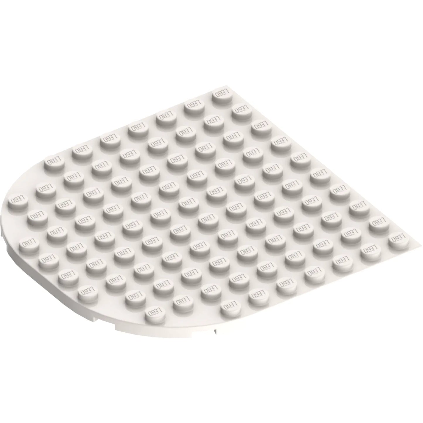 Part 80031 - Plate, Round 10 x 10 Rounded End