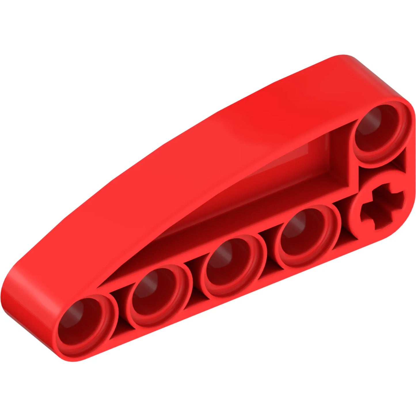 Part 80286 - Technic, Liftarm, Modified L-Shape Quarter Ellipse Thick 2 x 5