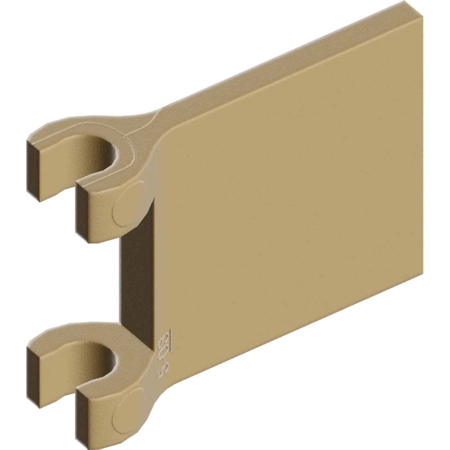 Part 80326 - Flag 2 x 2 Square with Flared Edge