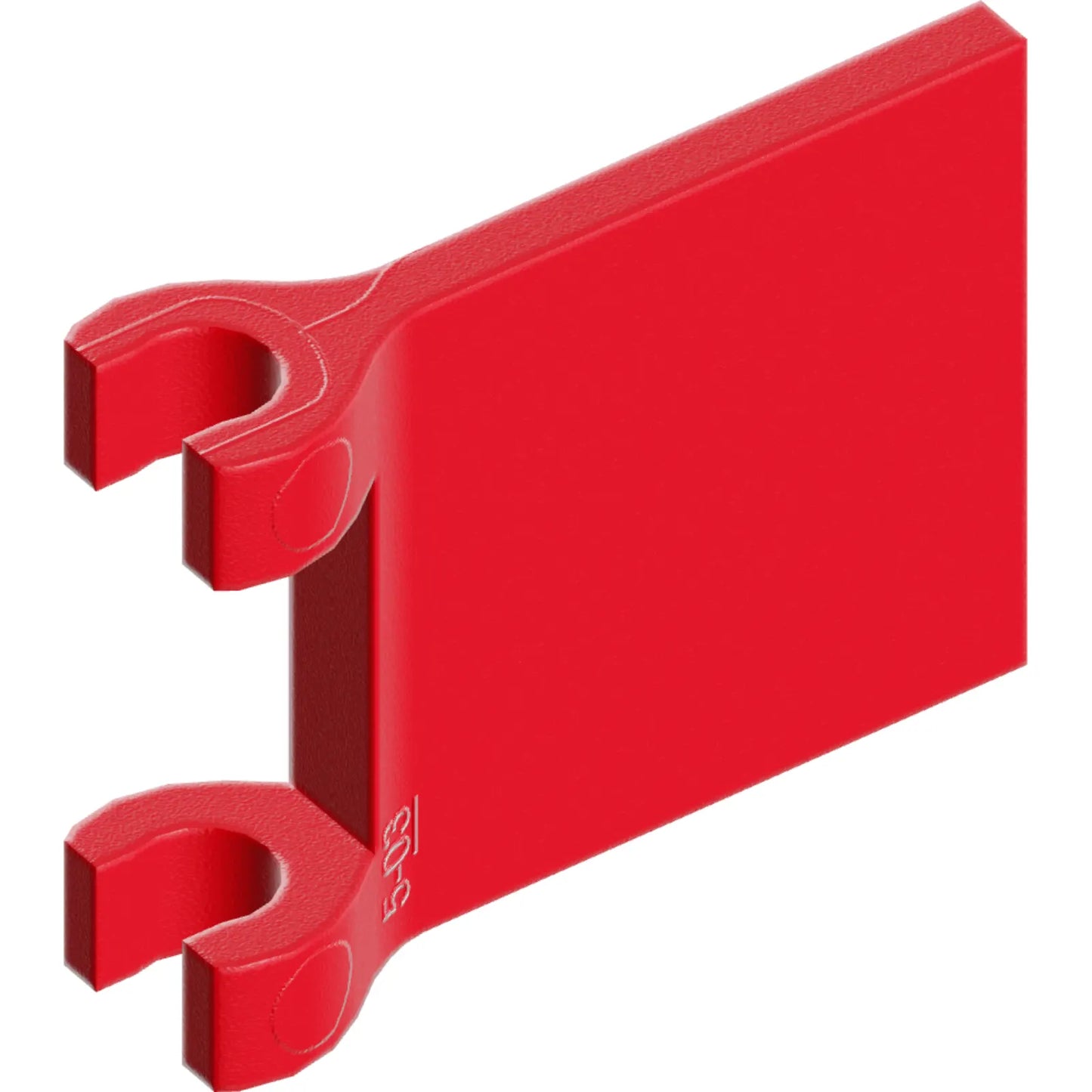 Part 80326 - Flag 2 x 2 Square with Flared Edge