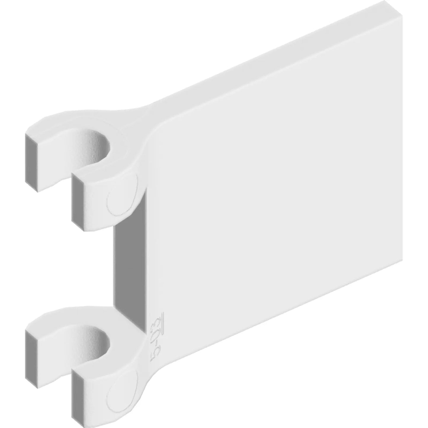 Part 80326 - Flag 2 x 2 Square with Flared Edge