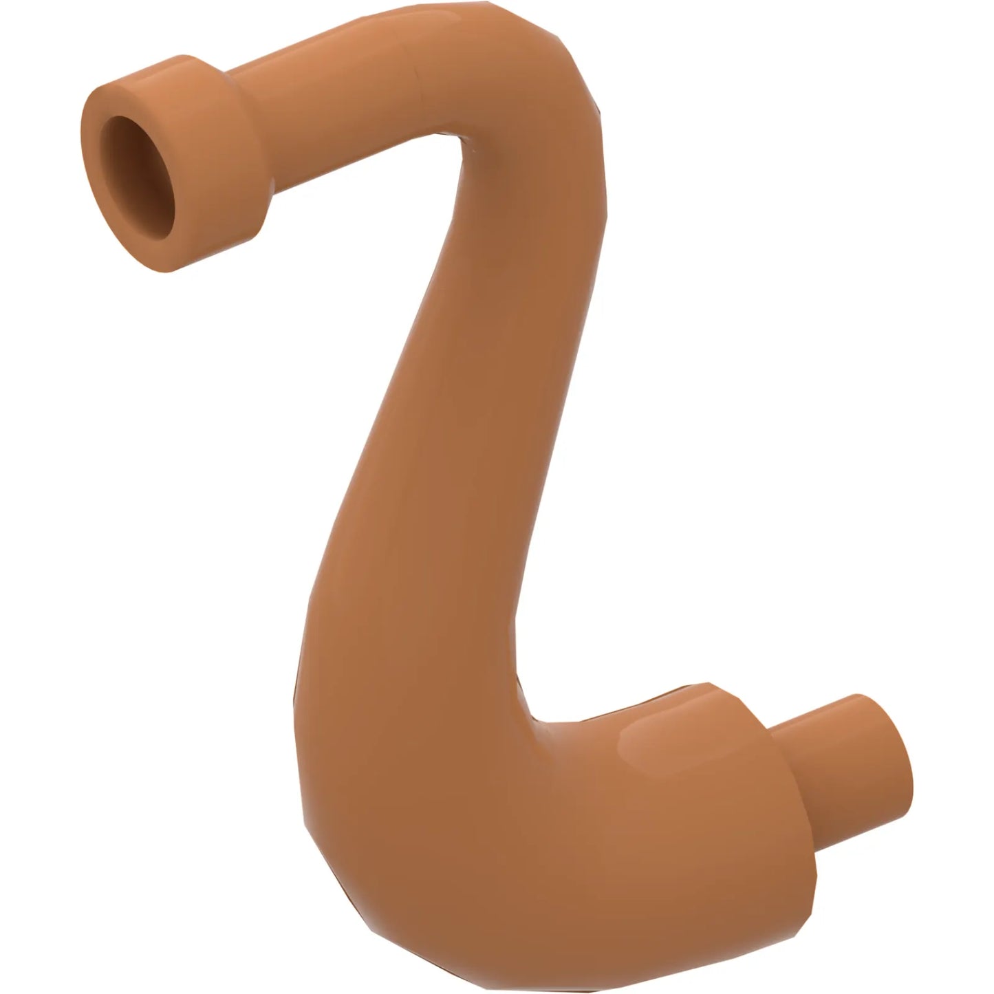Part 80497 - Elephant Tail / Trunk with Bar End - Long Straight Tip