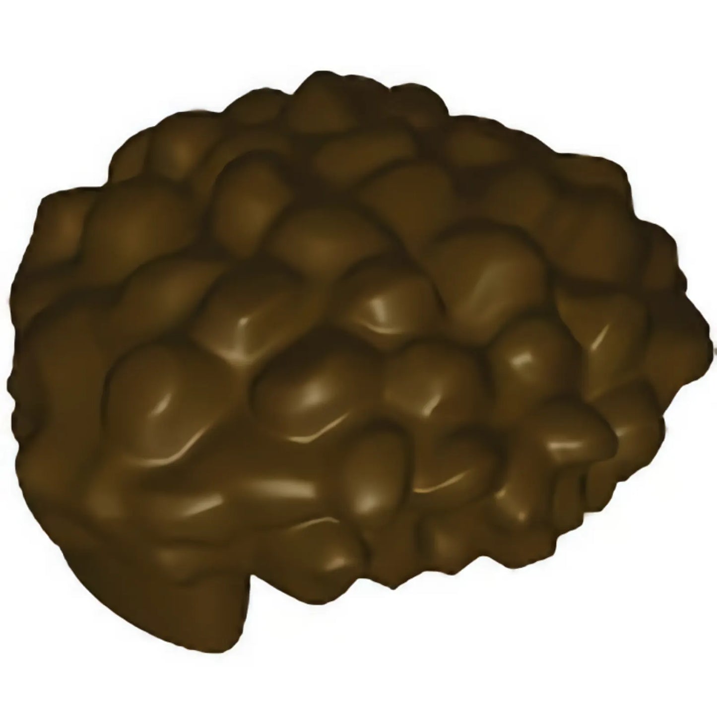 Part 80682 - Minifigure, Hair Male, Coiled with Short Straight Sides