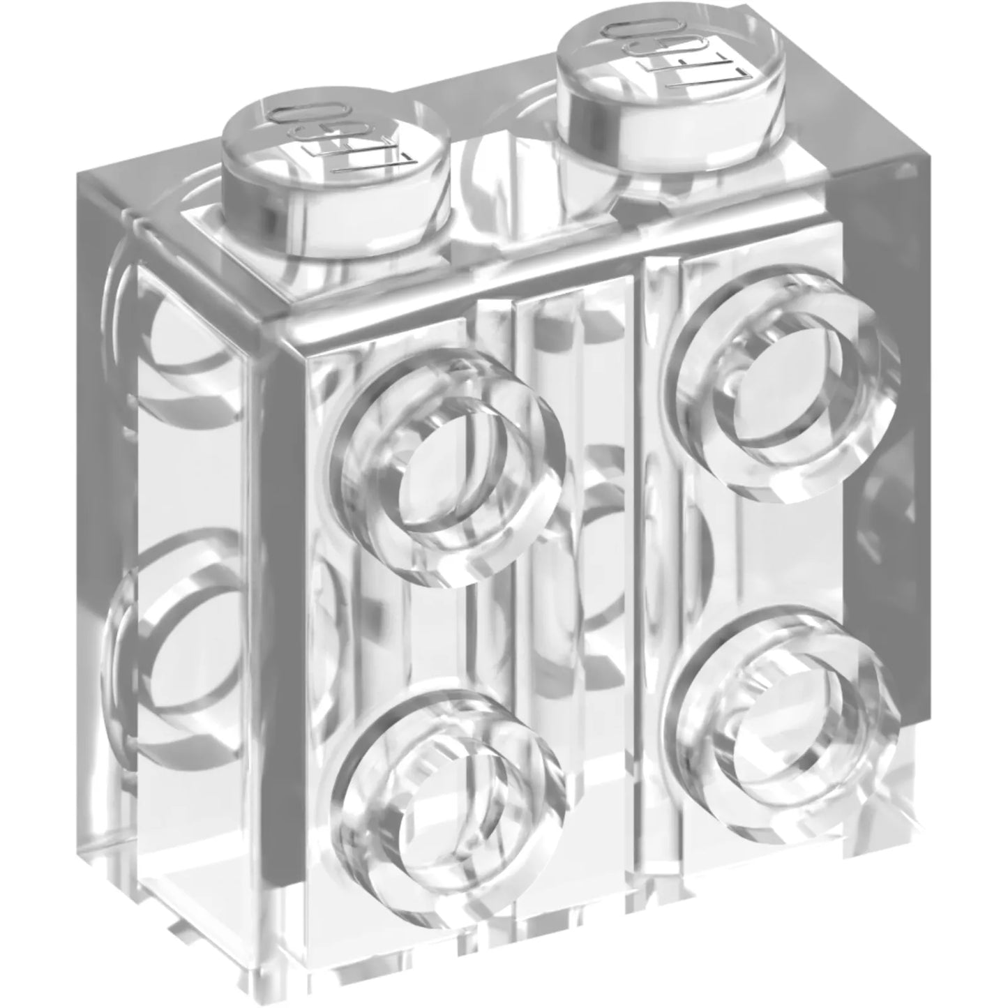 Teil 80796 - Stein, modifiziert 1 x 2 x 1 2/3 mit Noppen an den Seiten