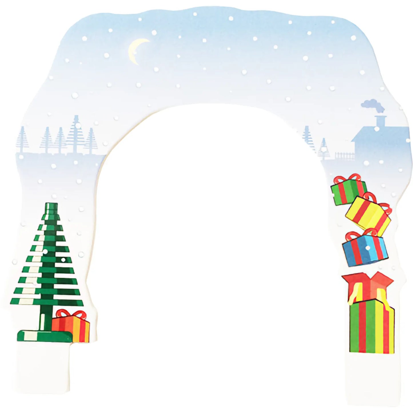 Part 850939ppr01 - Paper Cardboard Arch for Holiday Set 850939