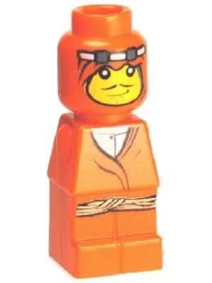 Minifig 85863pb033 - Microfigure Orient Bazaar Merchant Orange (4594142)