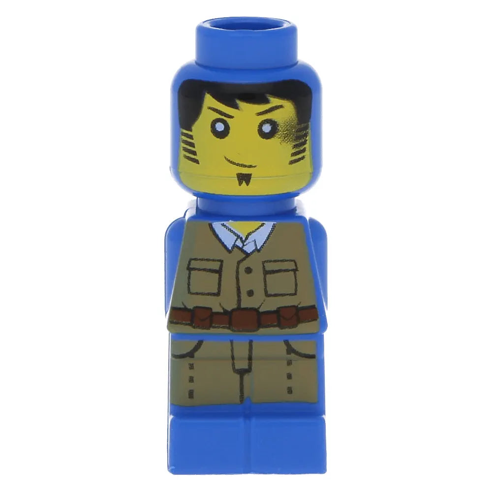Minifig 85863pb049 - Microfigure Ramses Return Adventurer Blue (4615400)