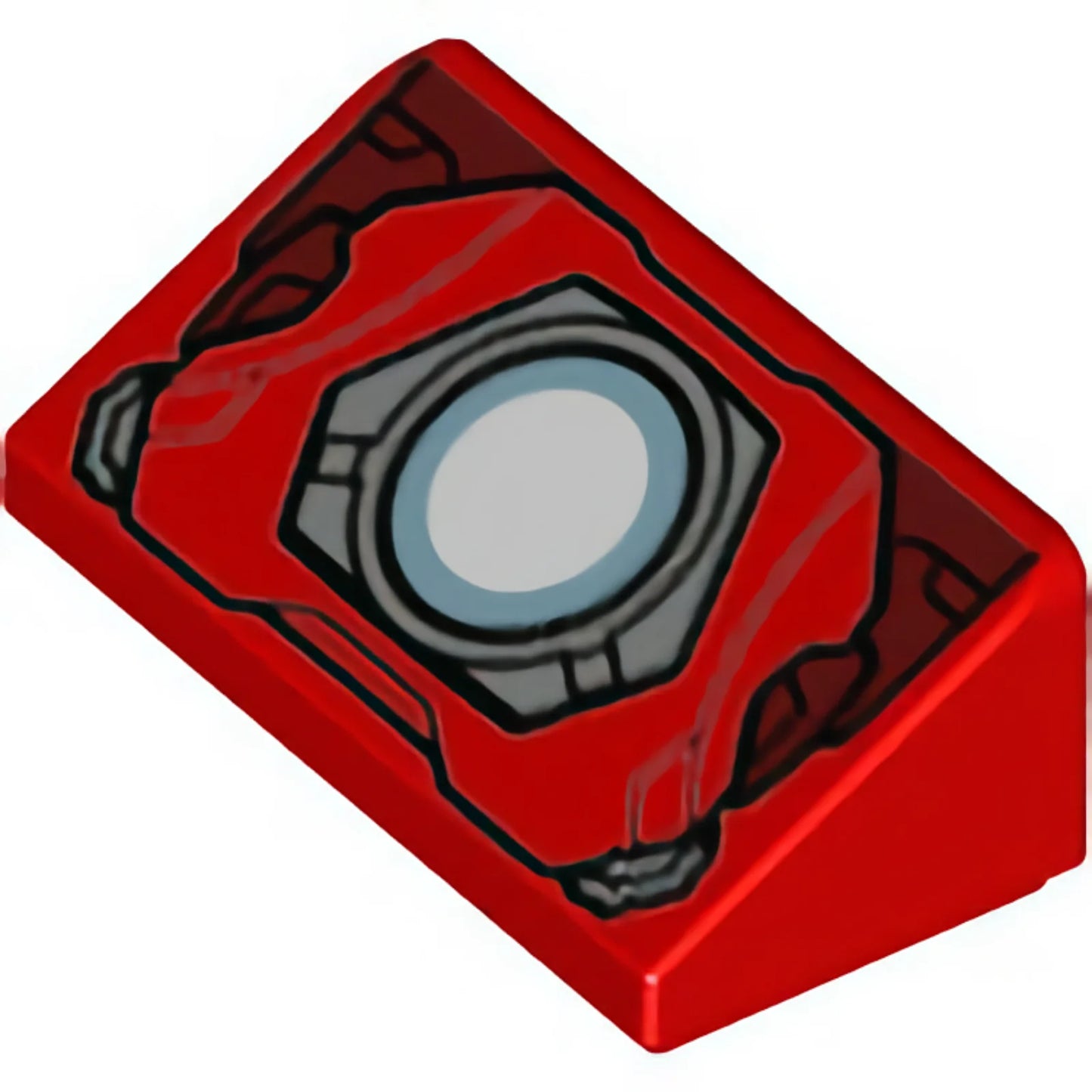 Part 85984pb238 - Slope 30 1 x 2 x 2/3 with Arc Reactor Pattern