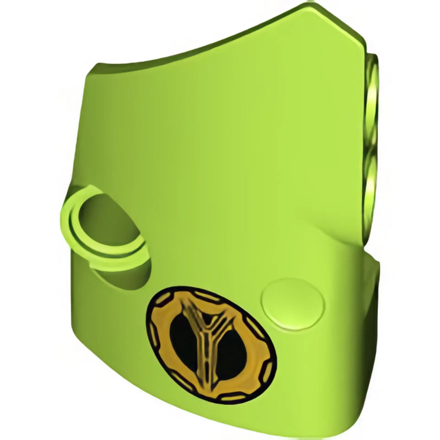 Part 87080pb051 - Technic, Panel Fairing # 1 Small Smooth Short, Side A with Lamborghini Fuel Cap Pattern