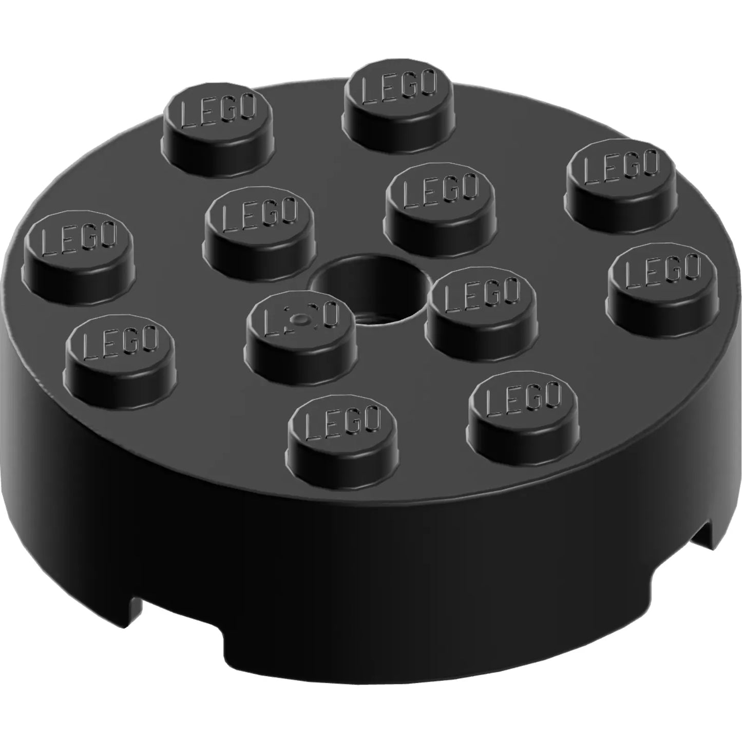 Part 87081 - Brick, Round 4 x 4 with Hole