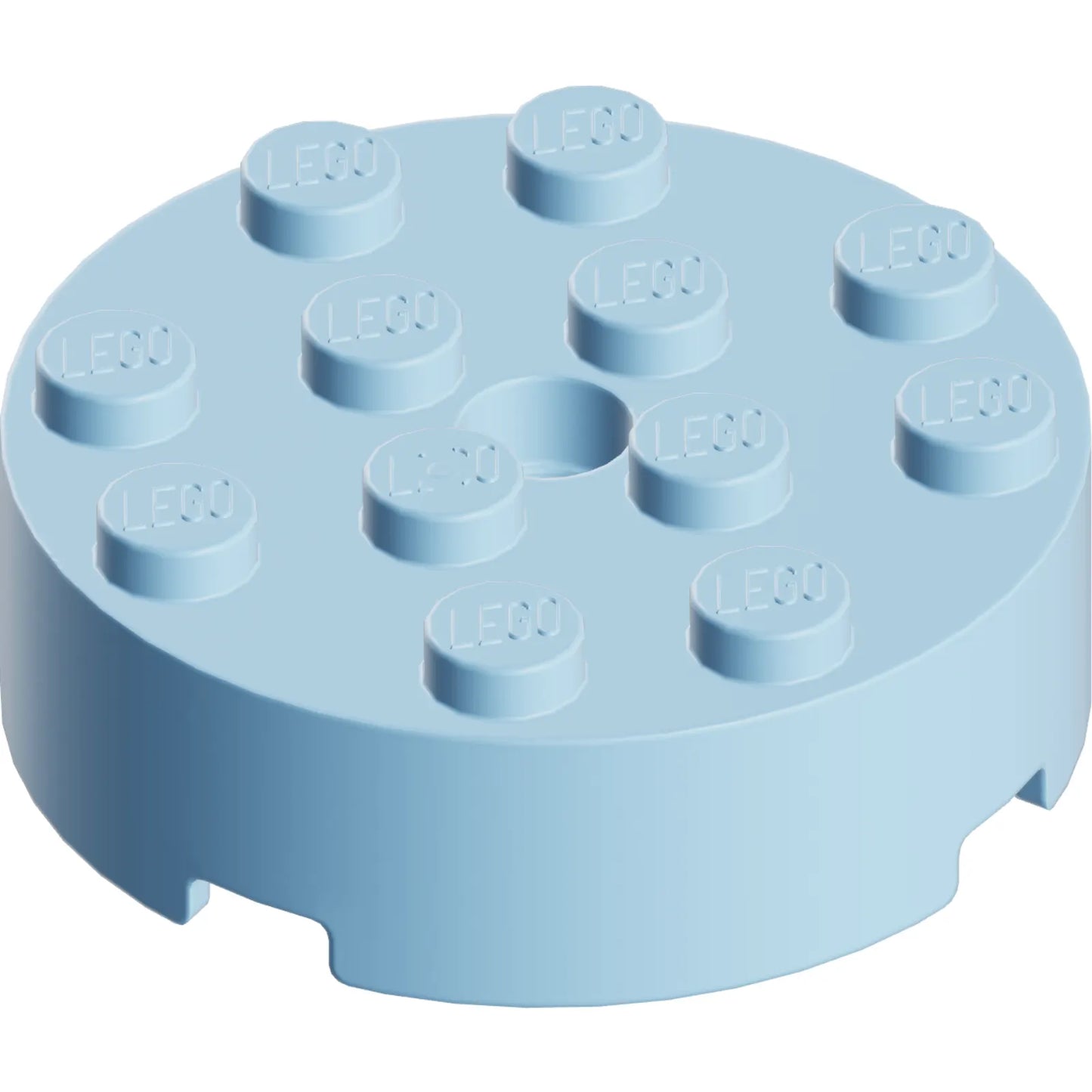 Part 87081 - Brick, Round 4 x 4 with Hole