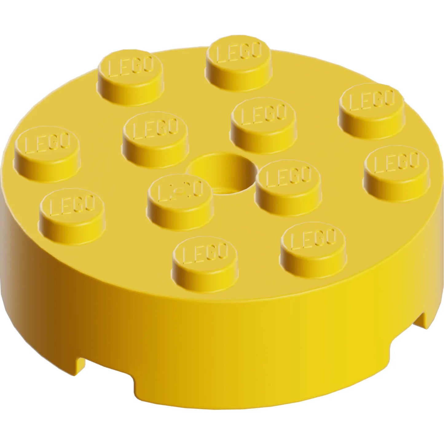 Part 87081 - Brick, Round 4 x 4 with Hole