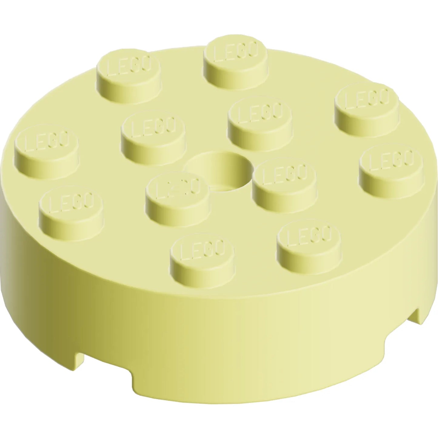 Part 87081 - Brick, Round 4 x 4 with Hole