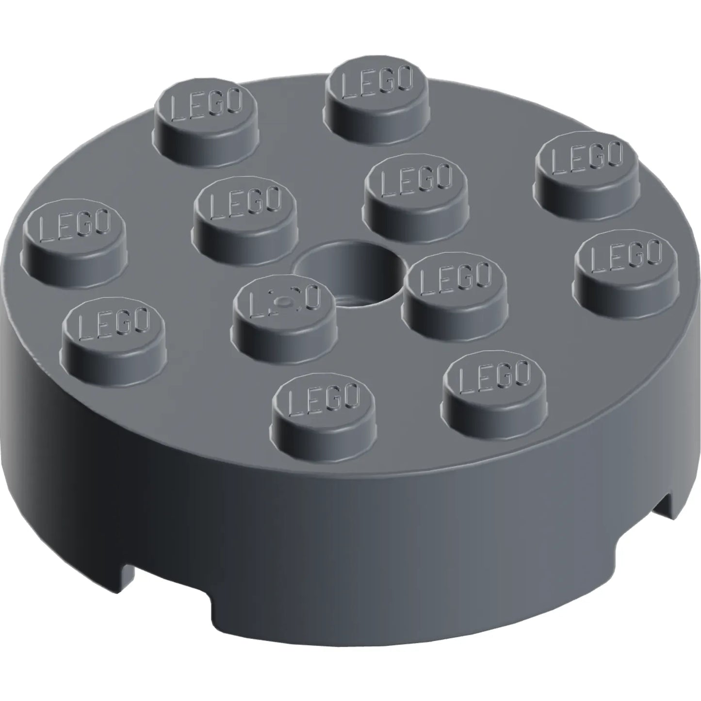 Part 87081 - Brick, Round 4 x 4 with Hole