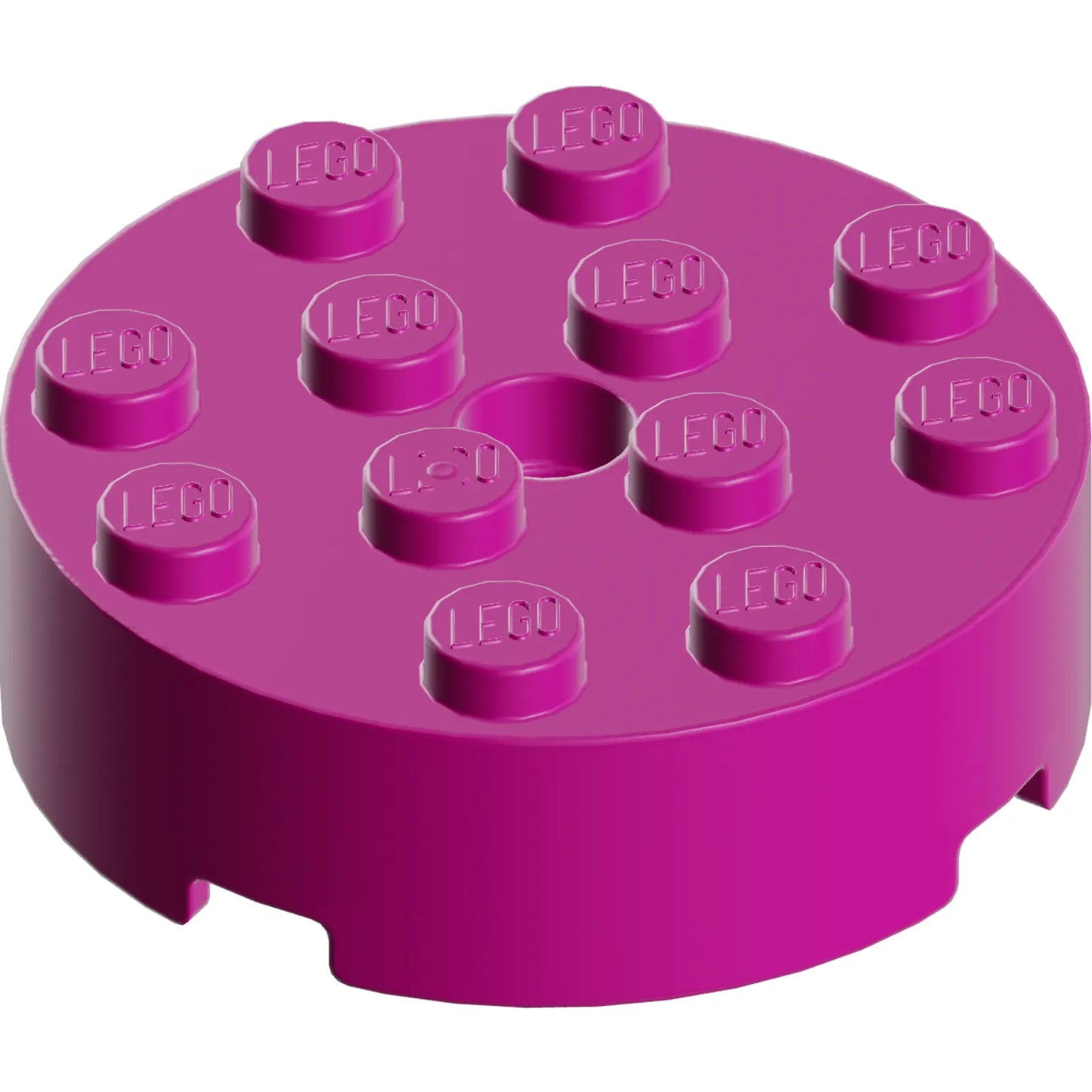 Part 87081 - Brick, Round 4 x 4 with Hole