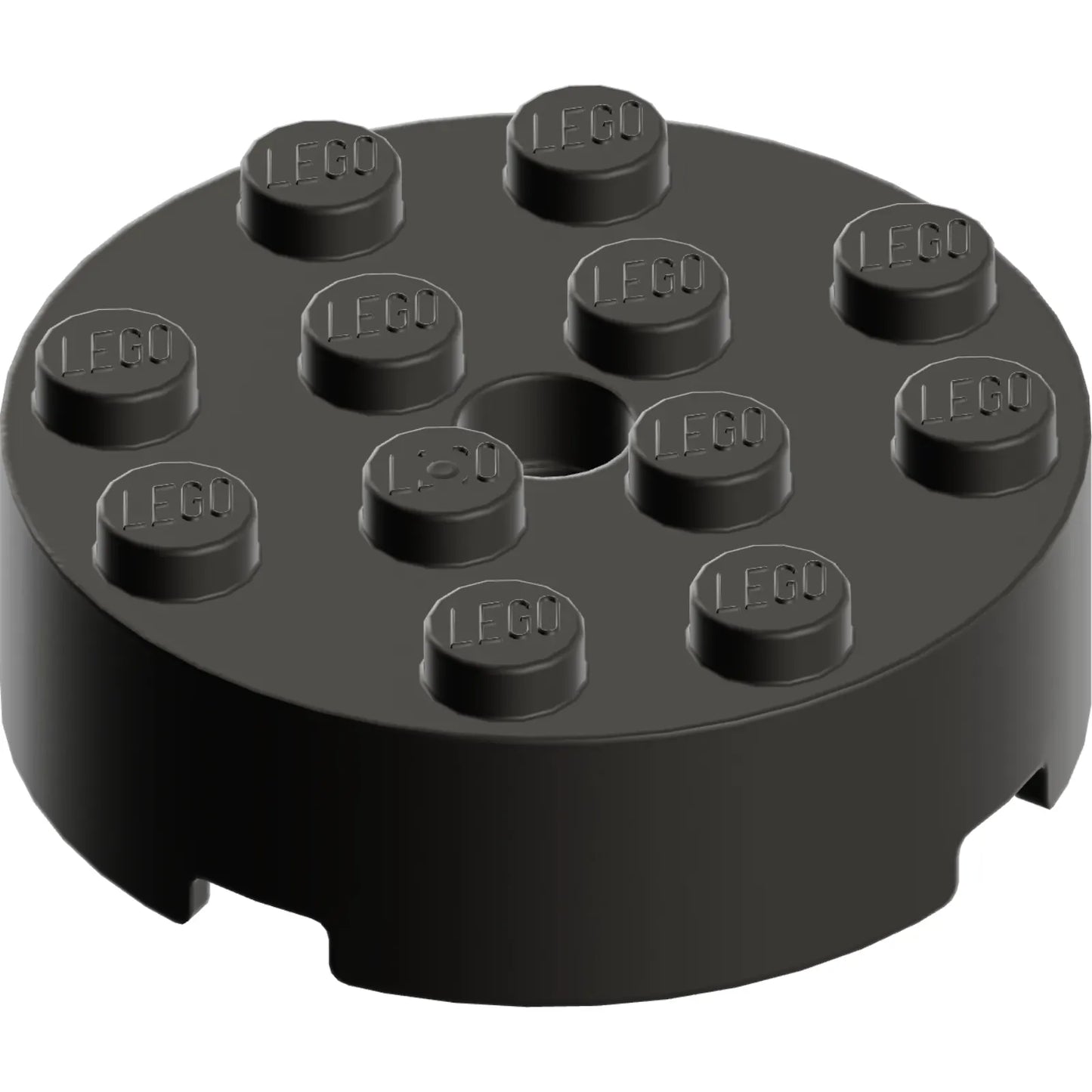Part 87081 - Brick, Round 4 x 4 with Hole
