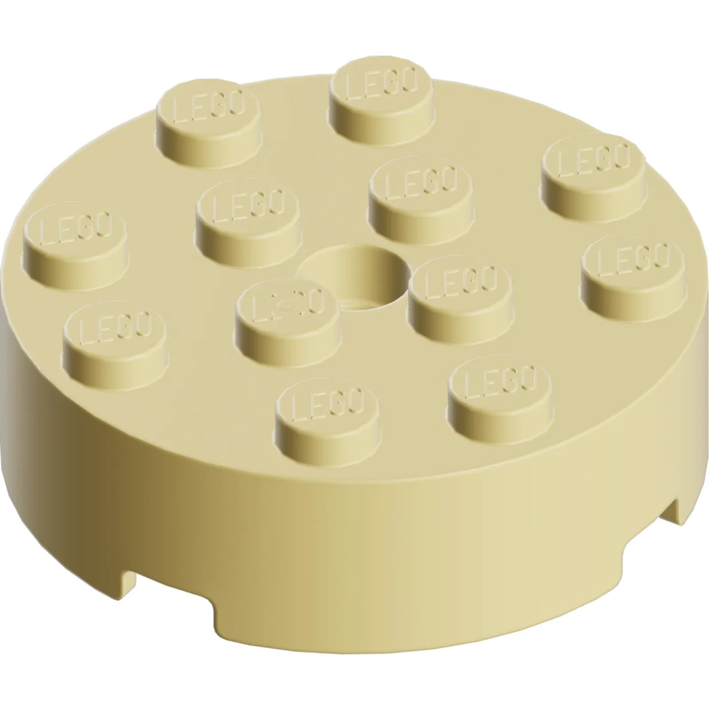 Part 87081 - Brick, Round 4 x 4 with Hole