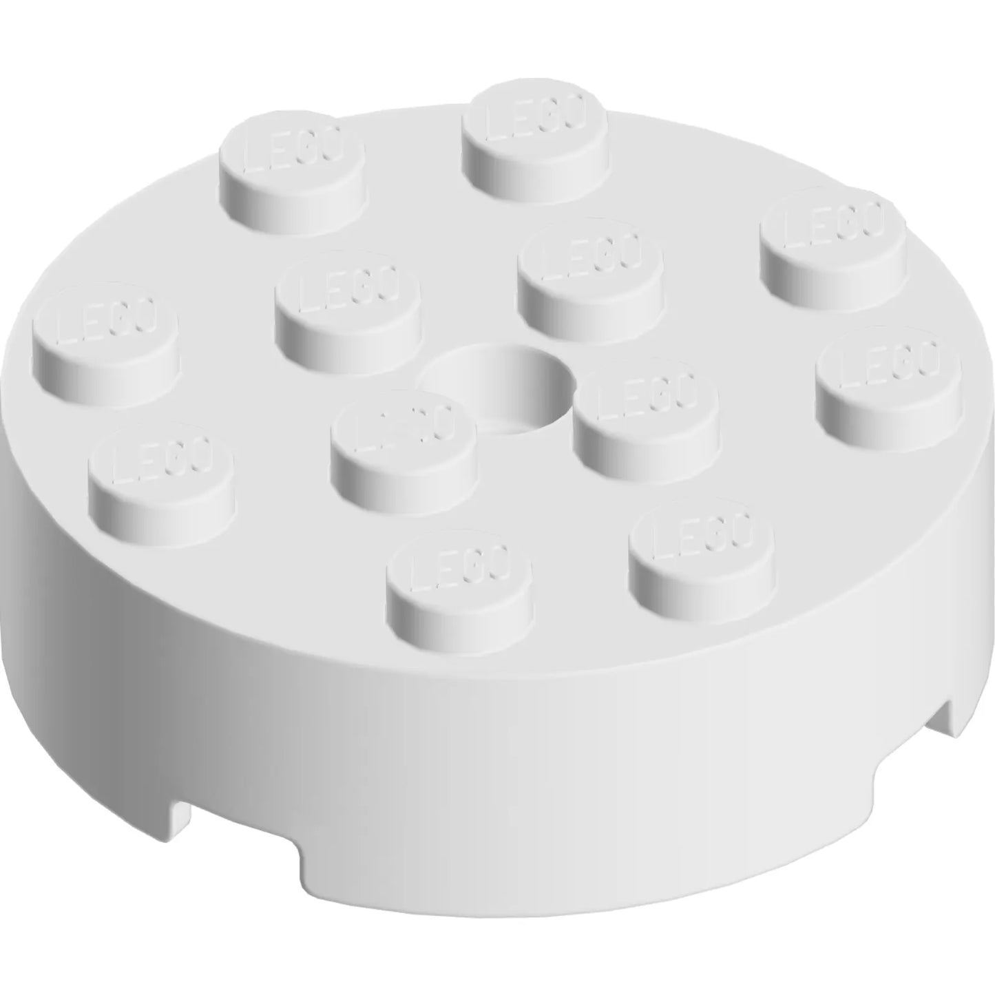 Part 87081 - Brick, Round 4 x 4 with Hole