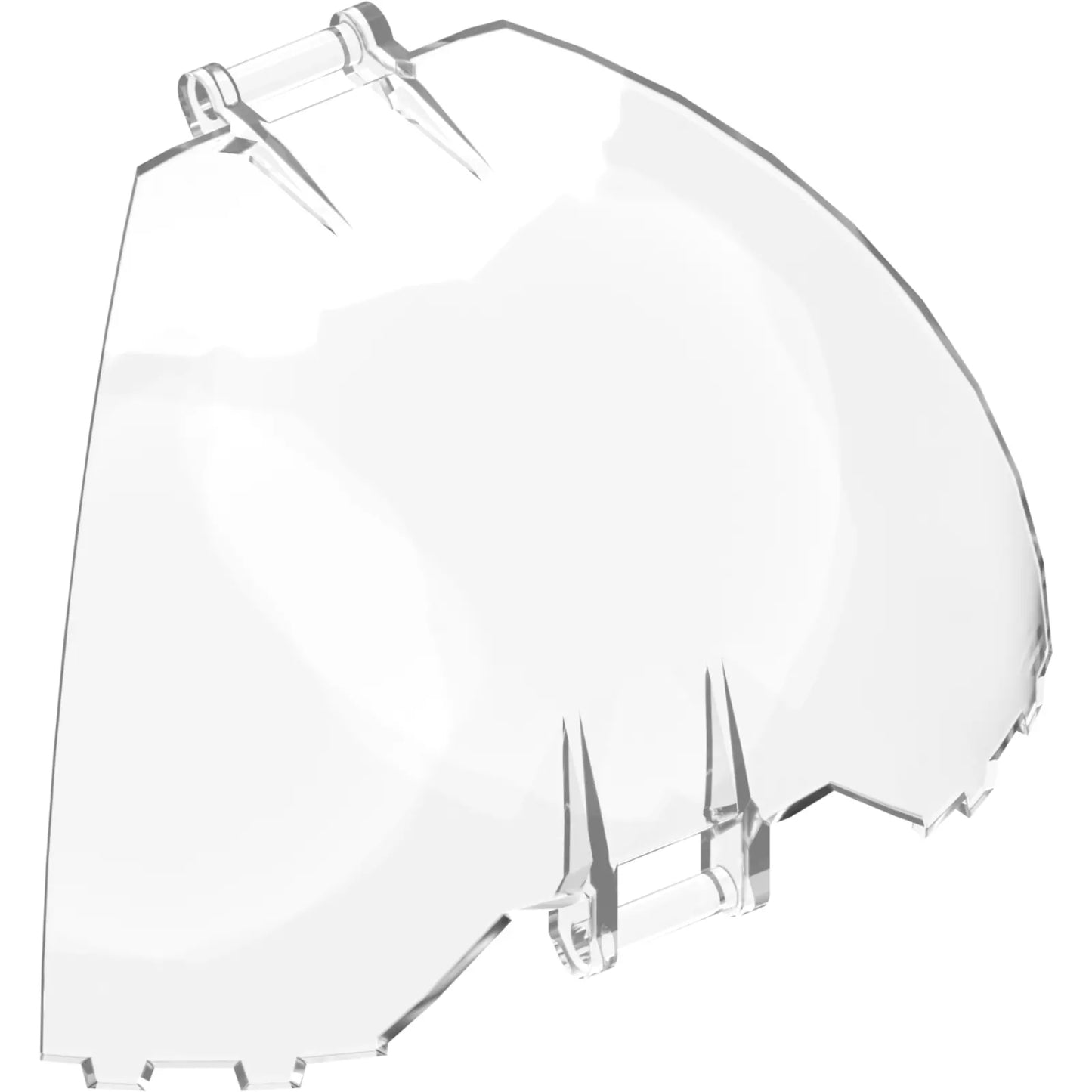 Part 87375 - Windscreen Quarter Dome, Bar Handles at Top and Bottom