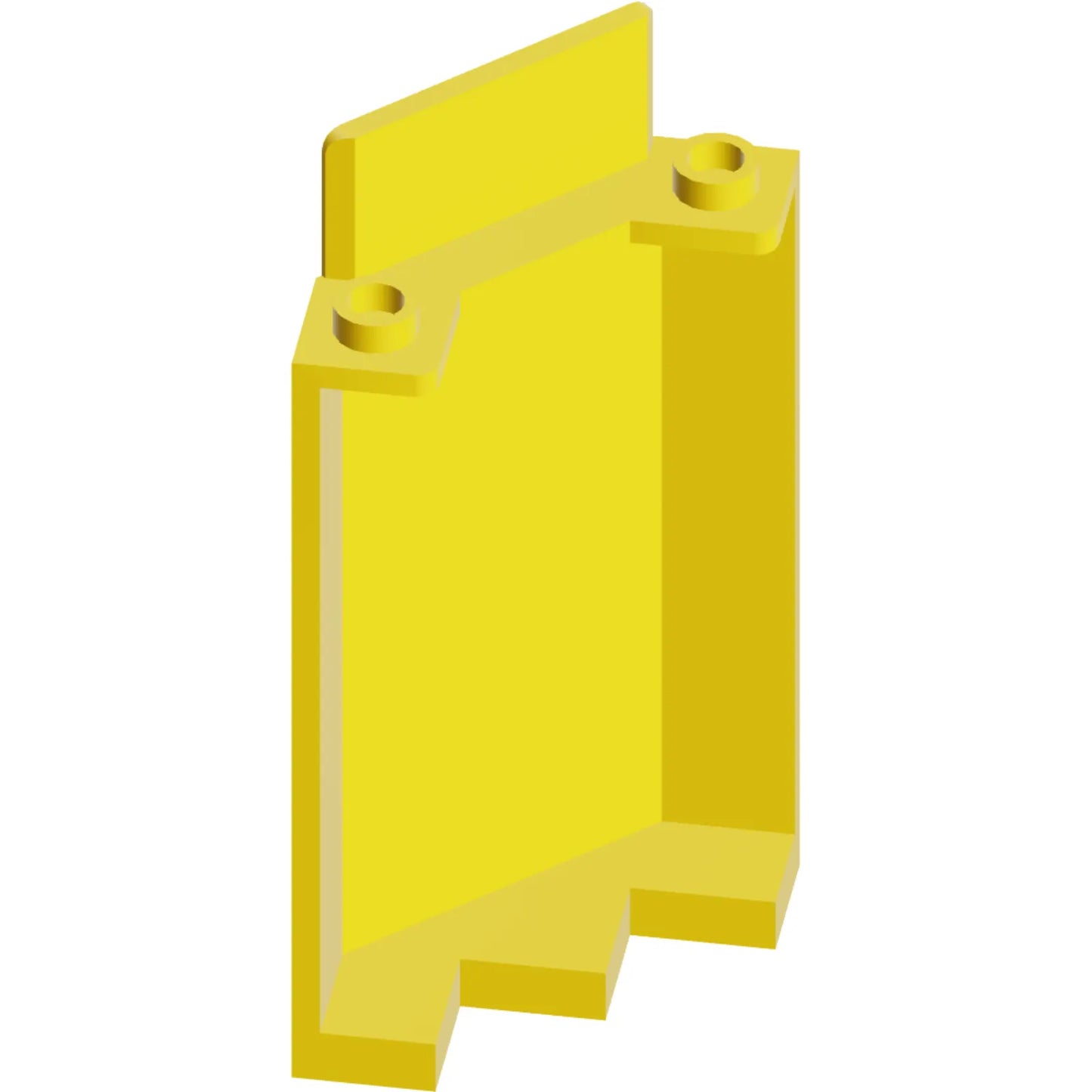 Part 87421 - Panel 3 x 3 x 6 Corner Wall without Bottom Indentations